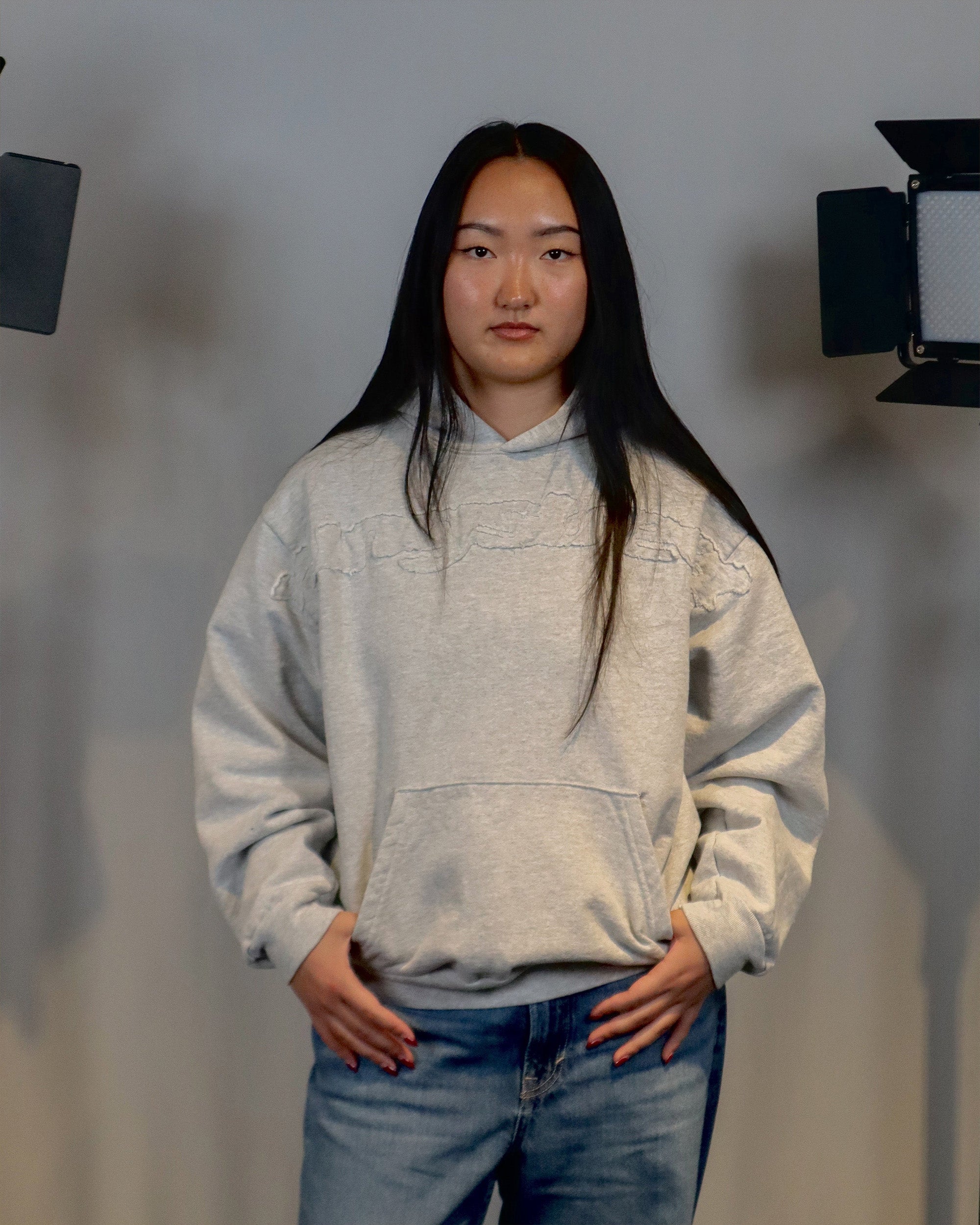 Signature Hoodie Grey