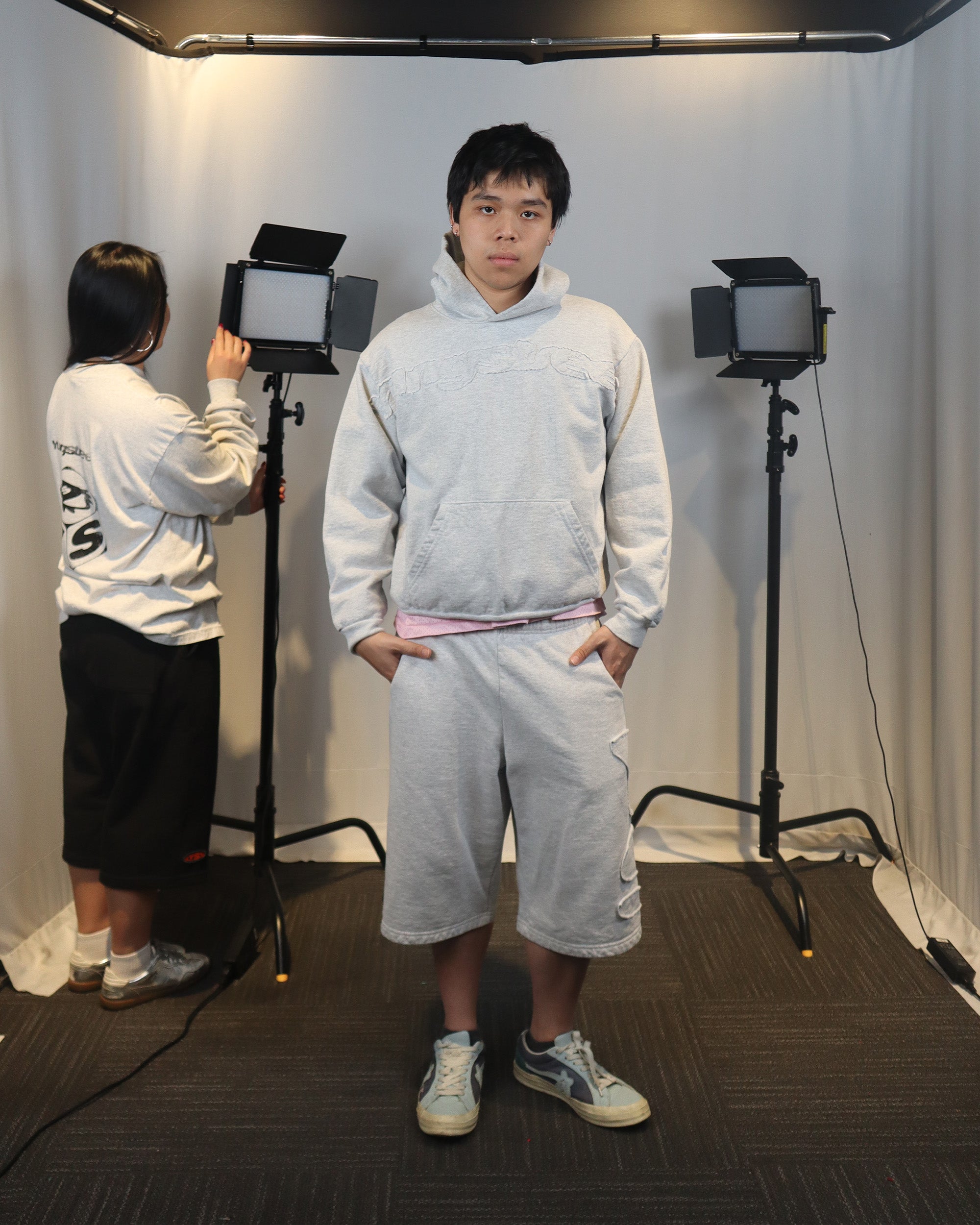 Signature Hoodie Grey